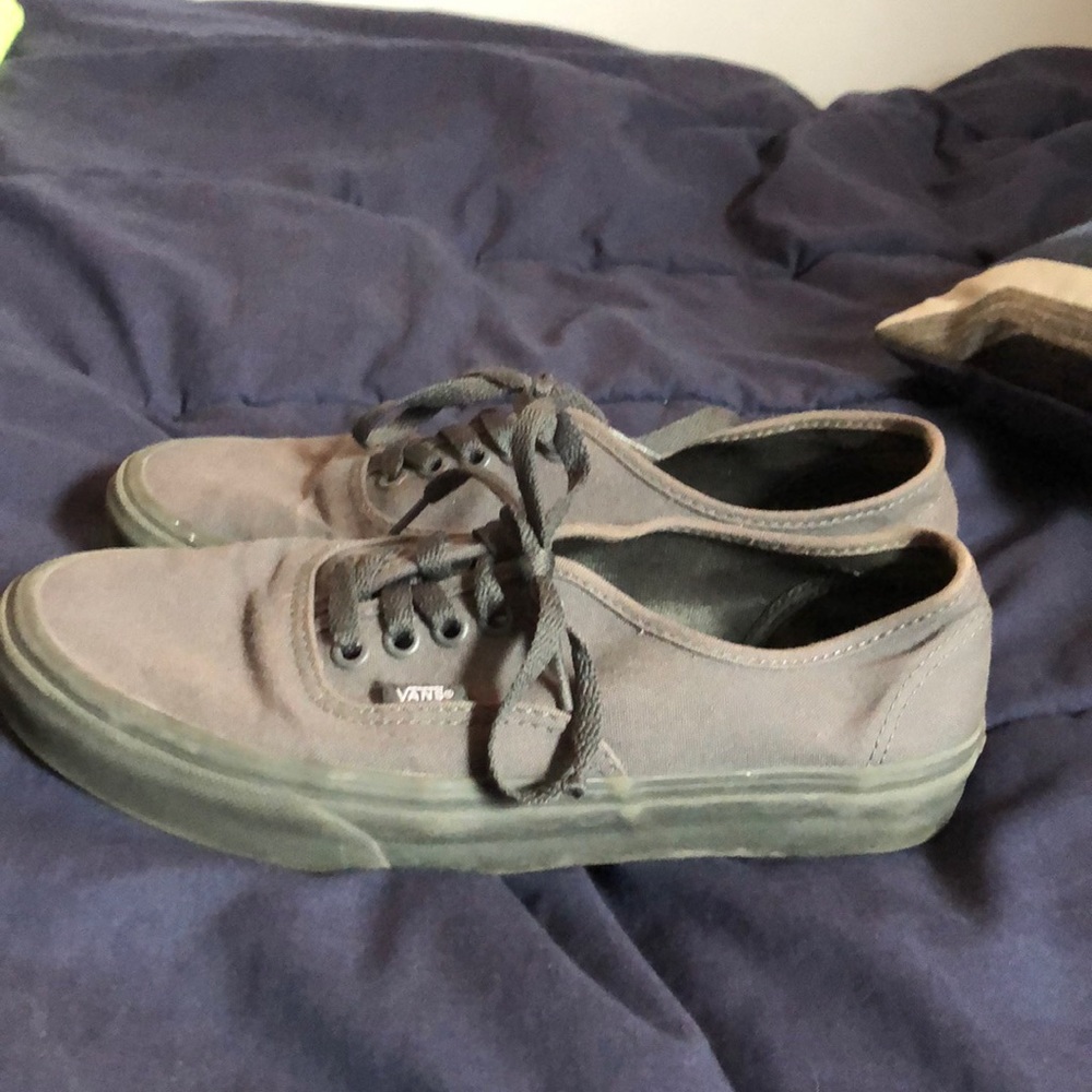 All Grey Vans